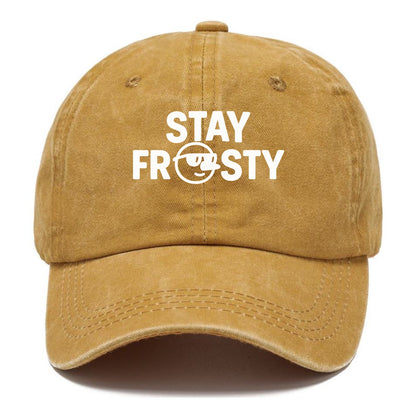 stay frosty snowman Hat