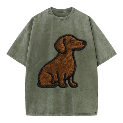 chocolate-brown-dachshund-loyal-charm Hat