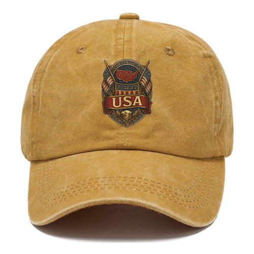Usa Map Classic Cap