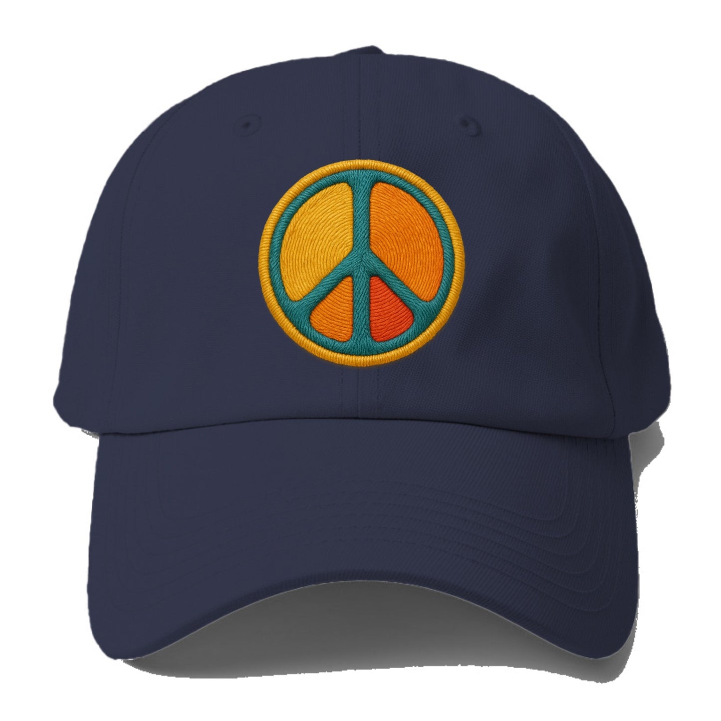 golden peace embroidered Hat