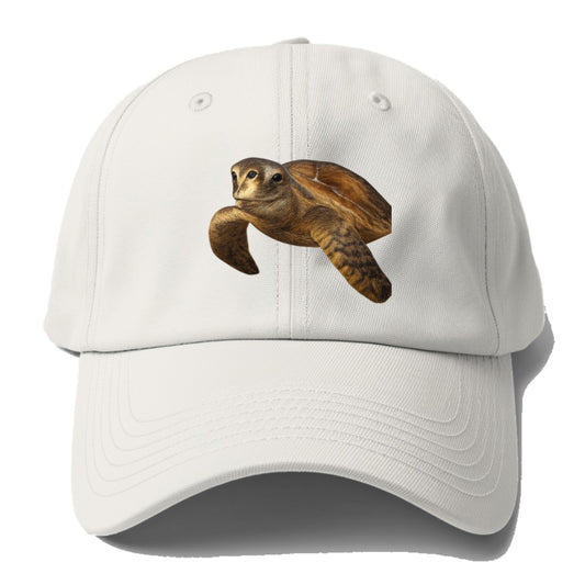 sea turtle portrait design Hat