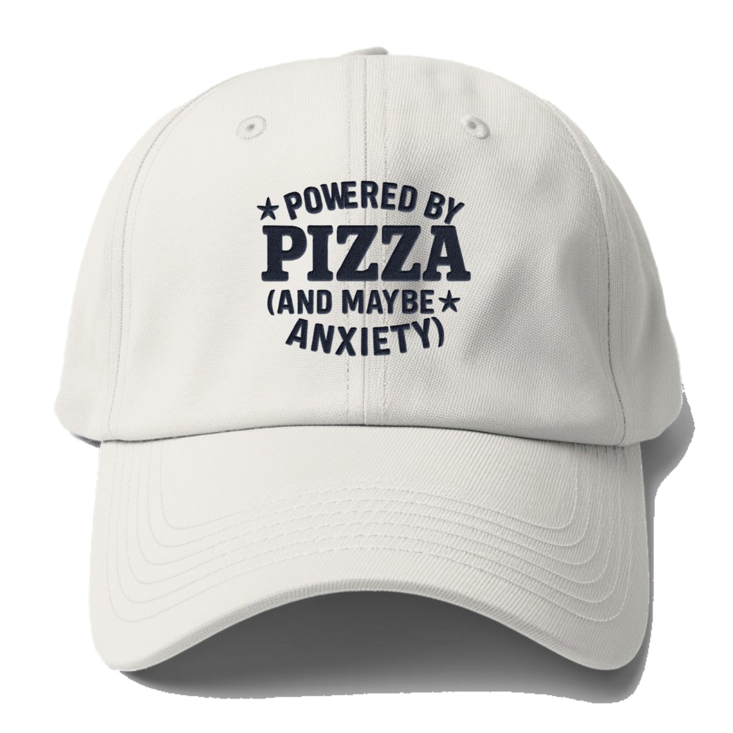 powered by pizza and maybe anxiety Hat