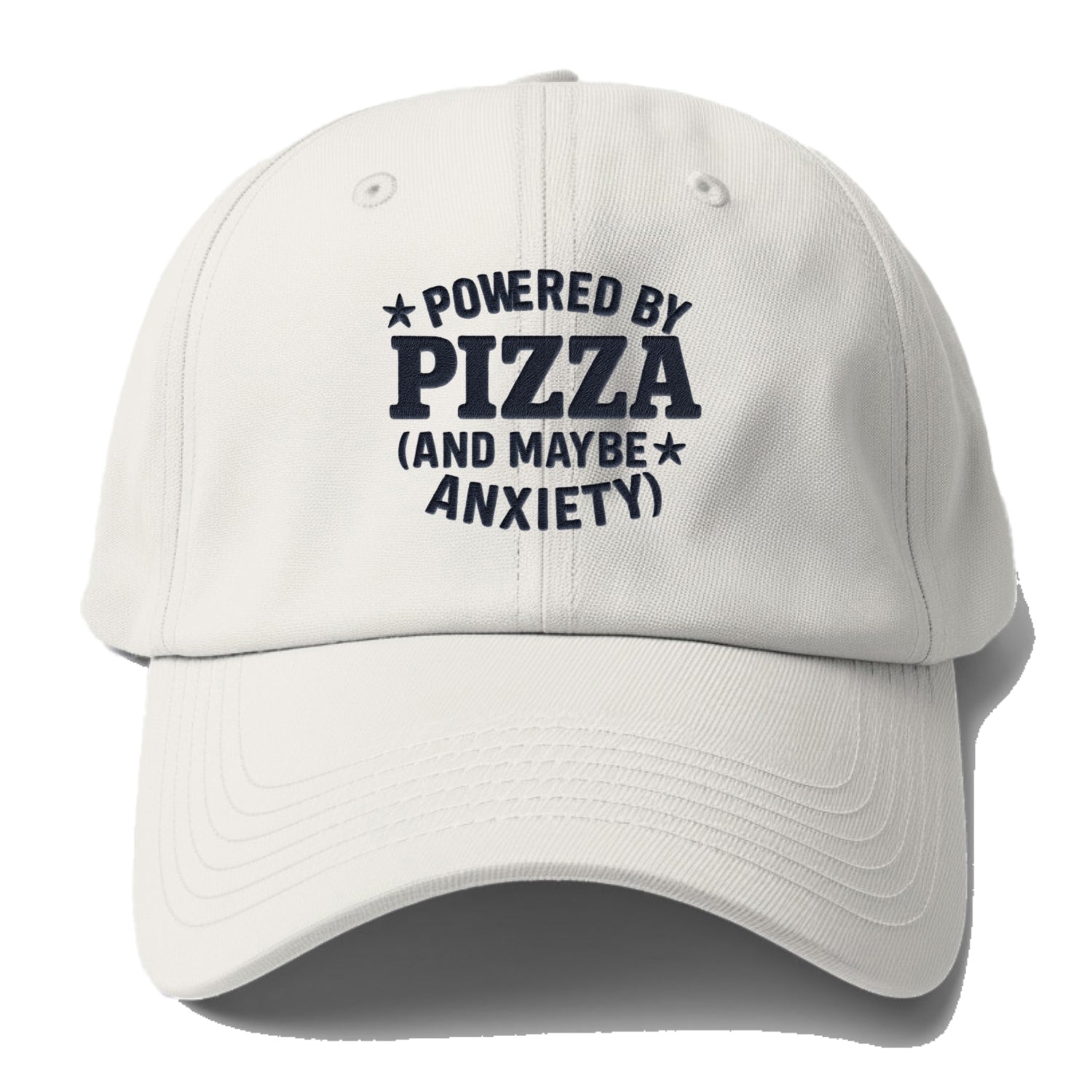 powered by pizza and maybe anxiety Hat