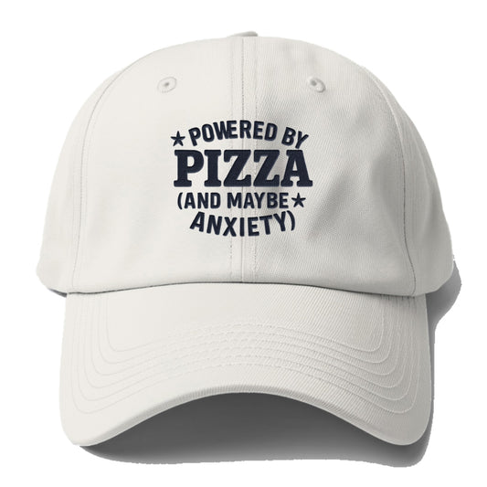 powered by pizza and maybe anxiety Hat