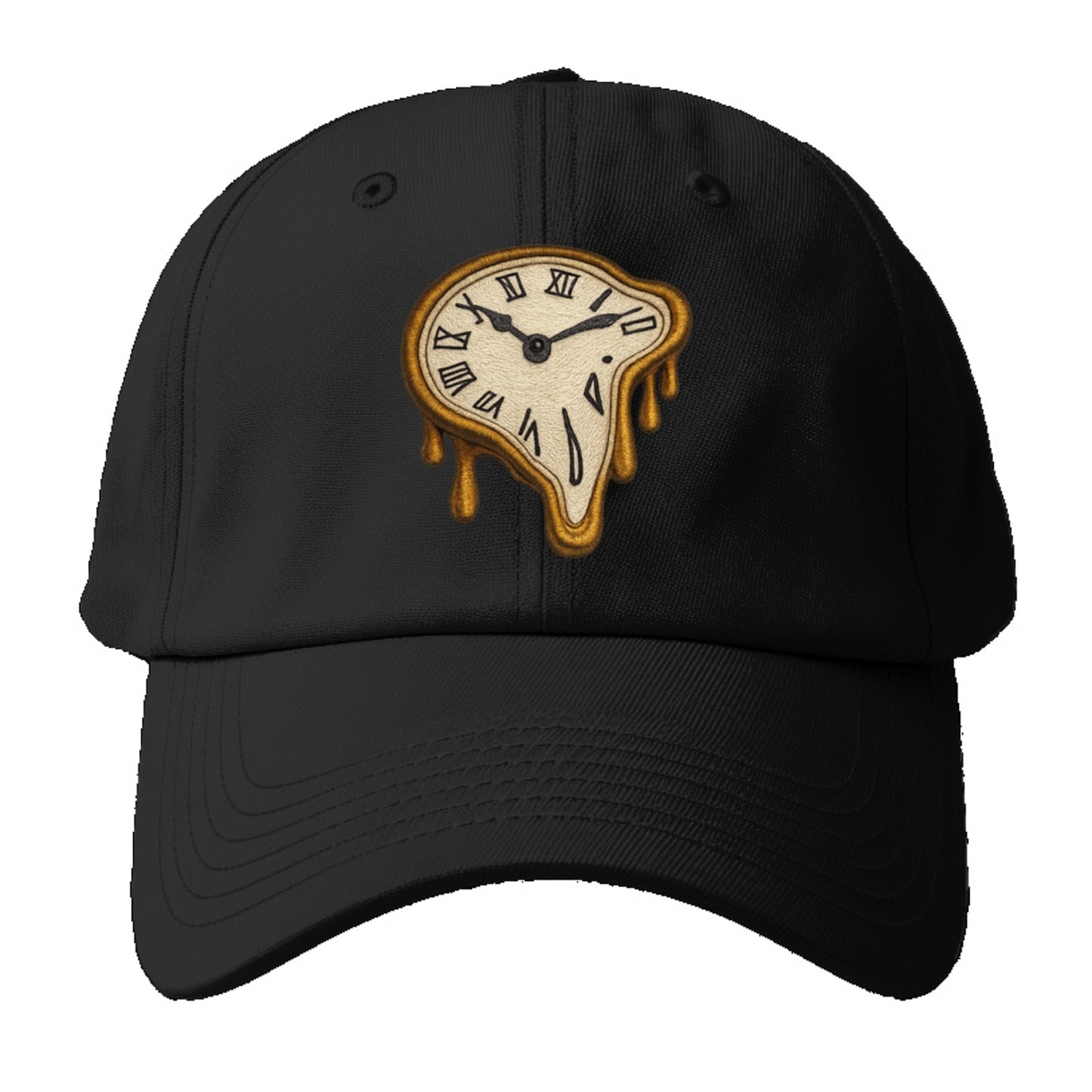 melting clock surreal time distortion Hat