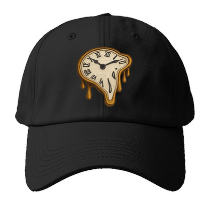 melting clock surreal time distortion Hat