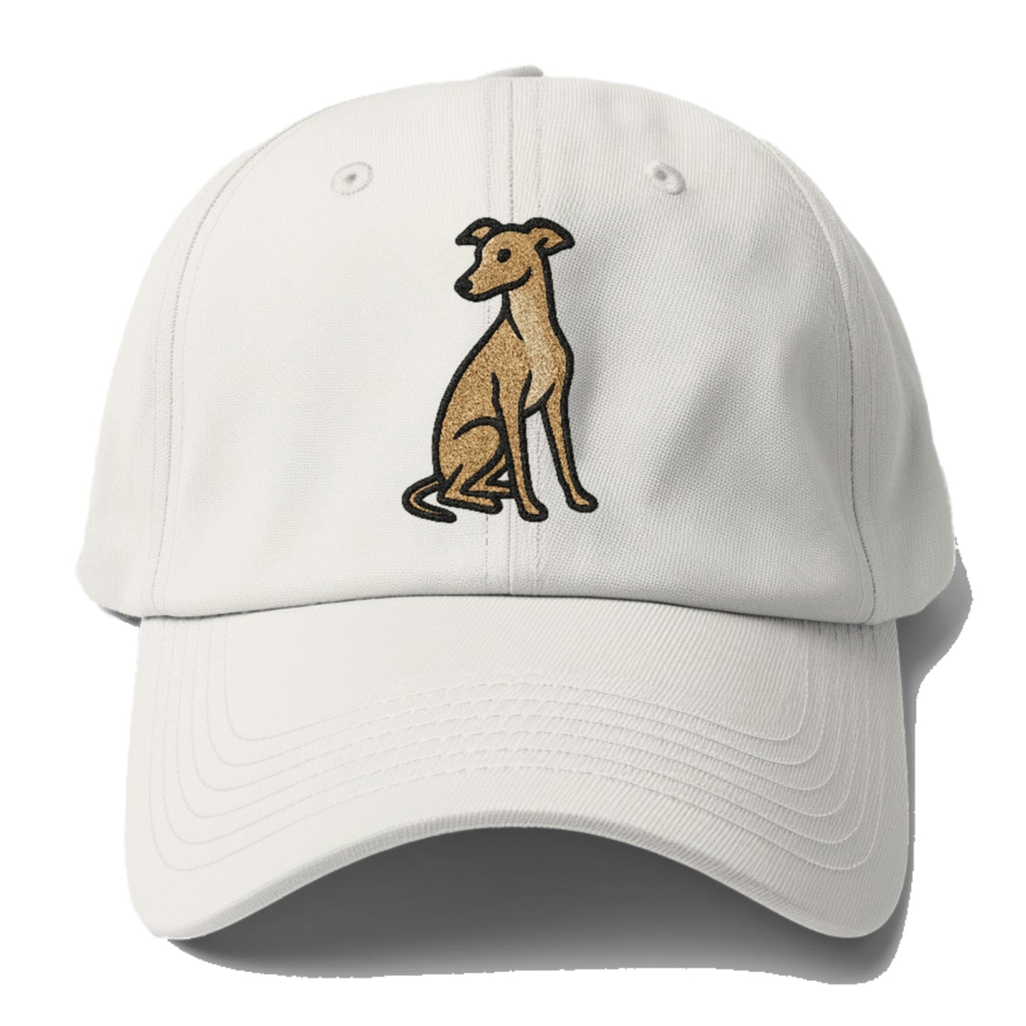 Whippet Fawn Colored Design Hat