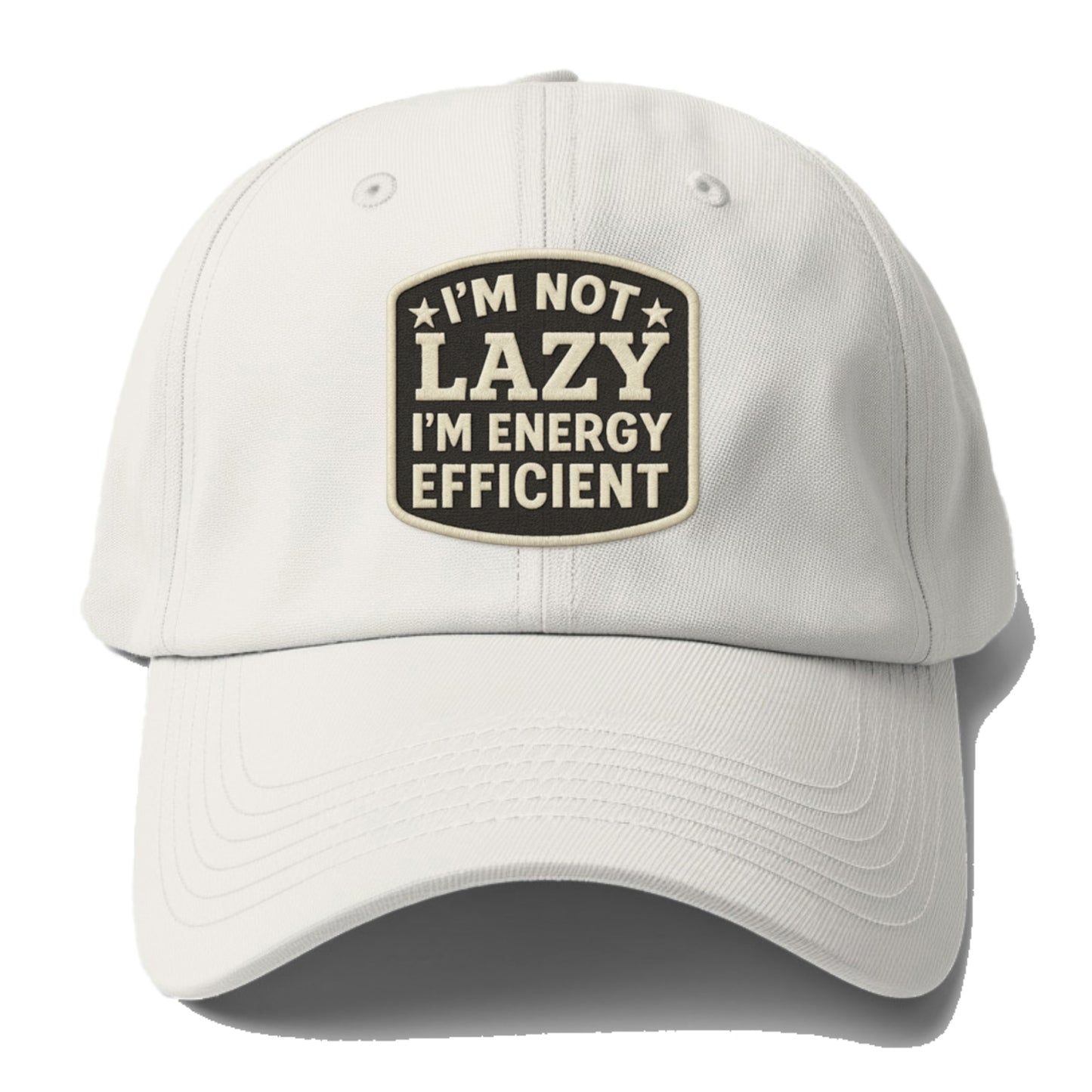 humorous slogan patch Hat