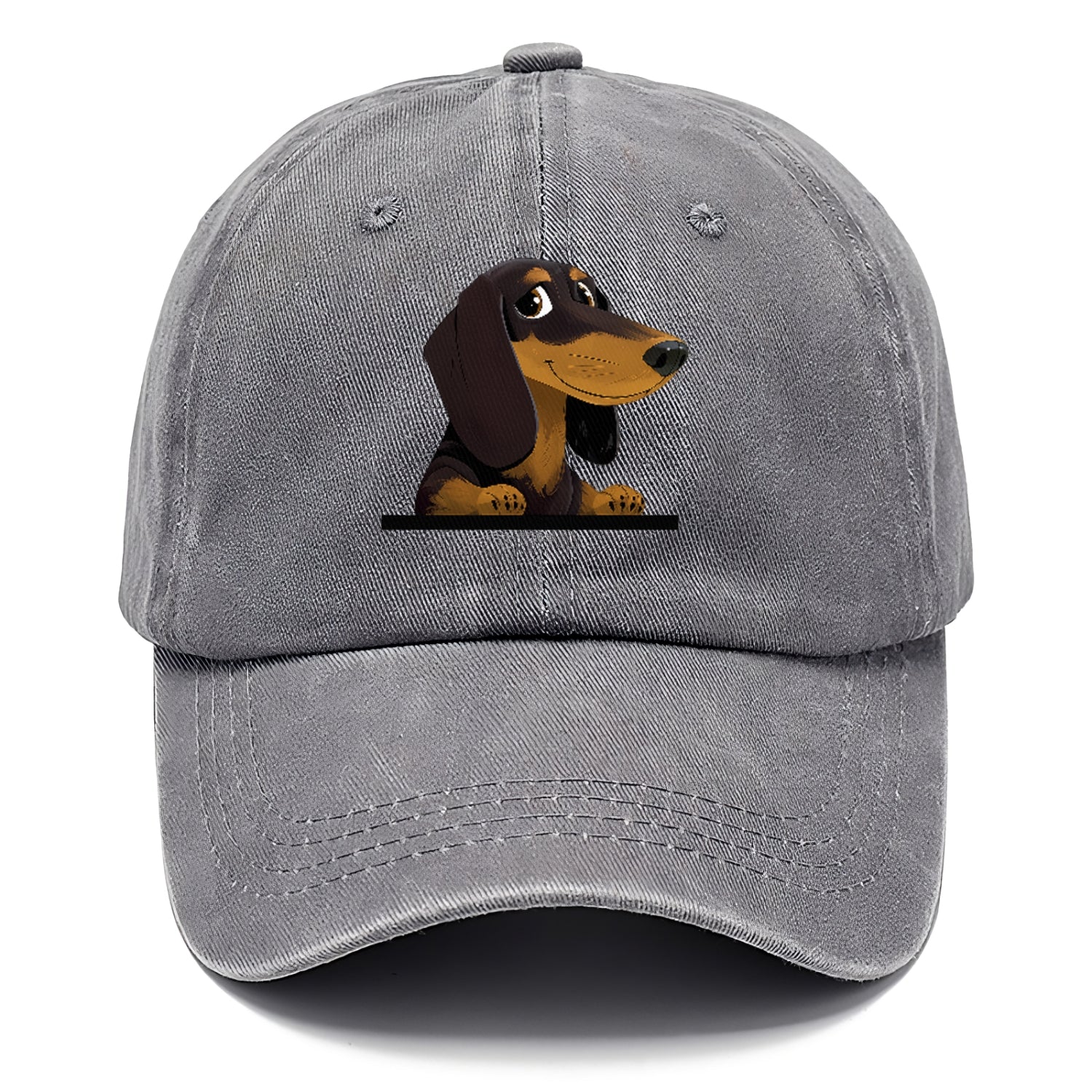 retro-dachshund-playful-spirit Hat