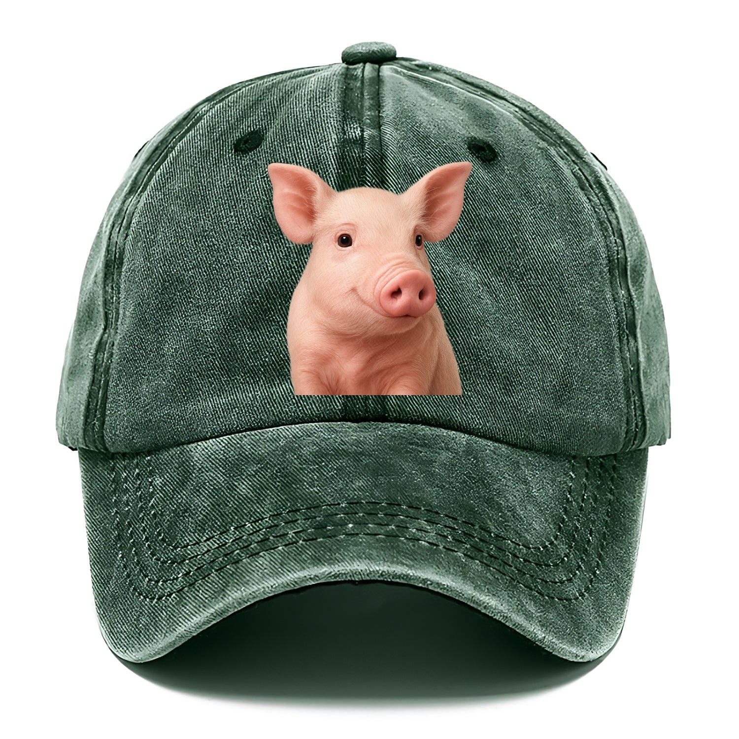pig portrait design Hat