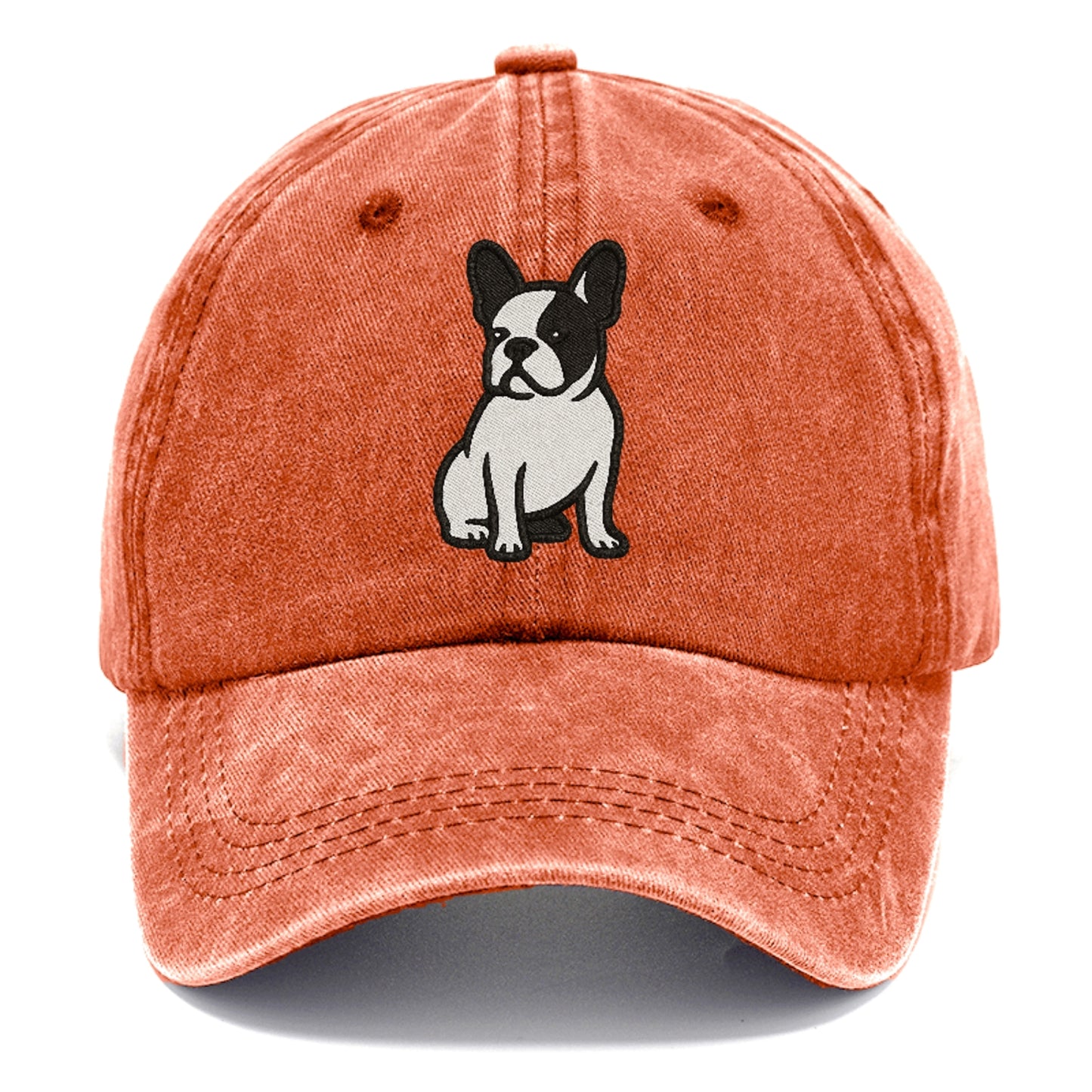 french-bulldog-black-white-charming-pose Hat