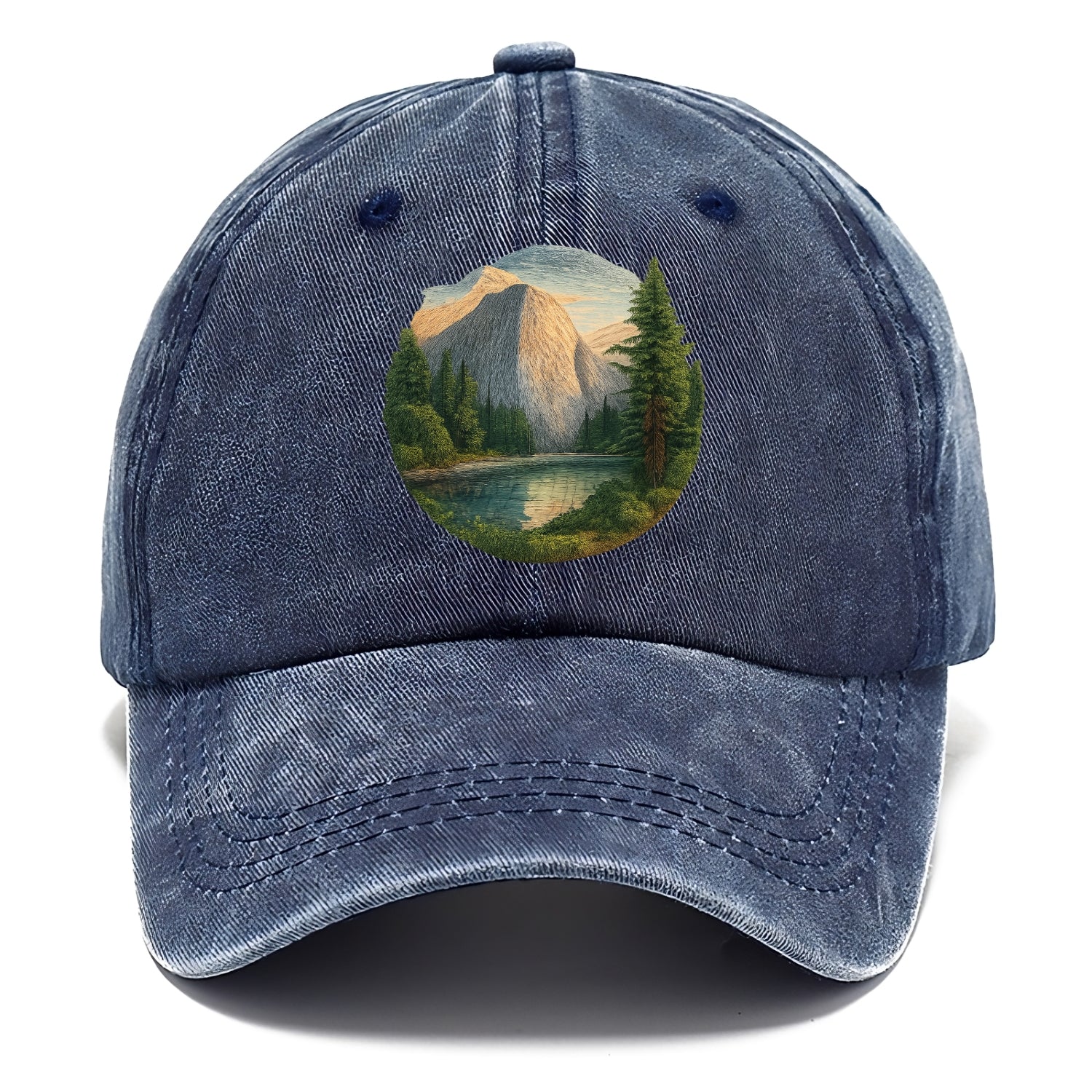 mountain lake serenity Hat