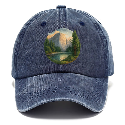 mountain lake serenity Hat