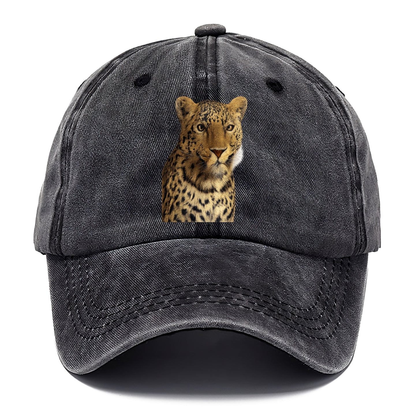 leopard portrait design Hat
