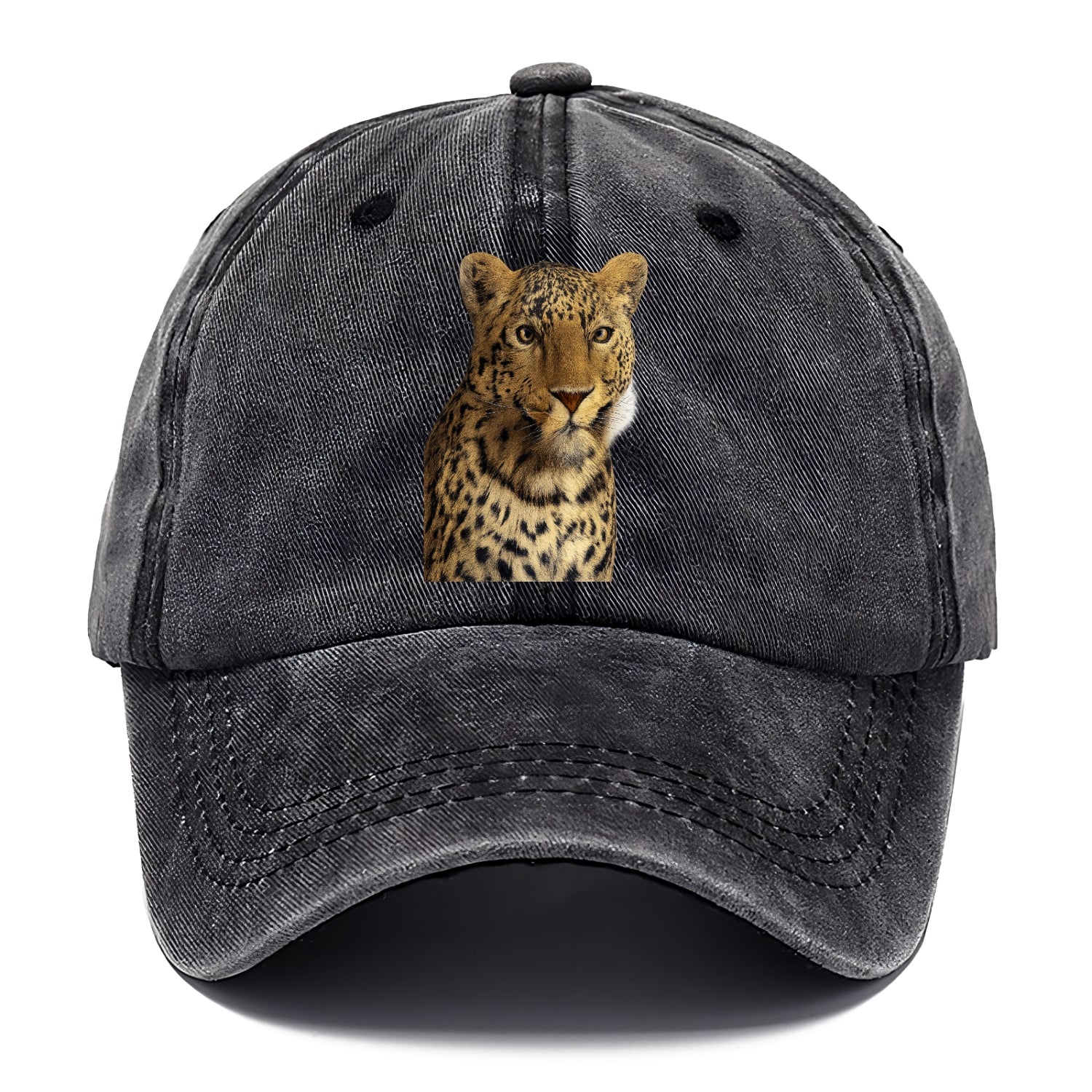 leopard portrait design Hat