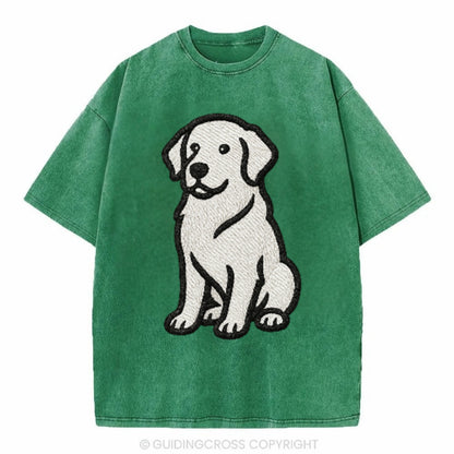 golden-retriever-curious-charm Hat