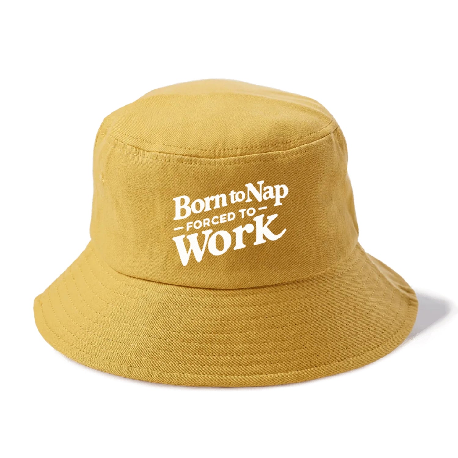 born to nap forced to work Hat