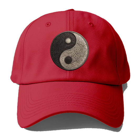mandala yin yang pattern Hat