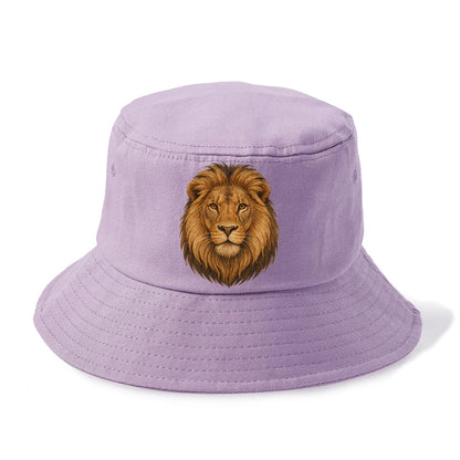 detailed lion head portrait Hat