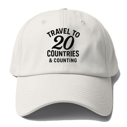 travel 20 countries and counting Hat