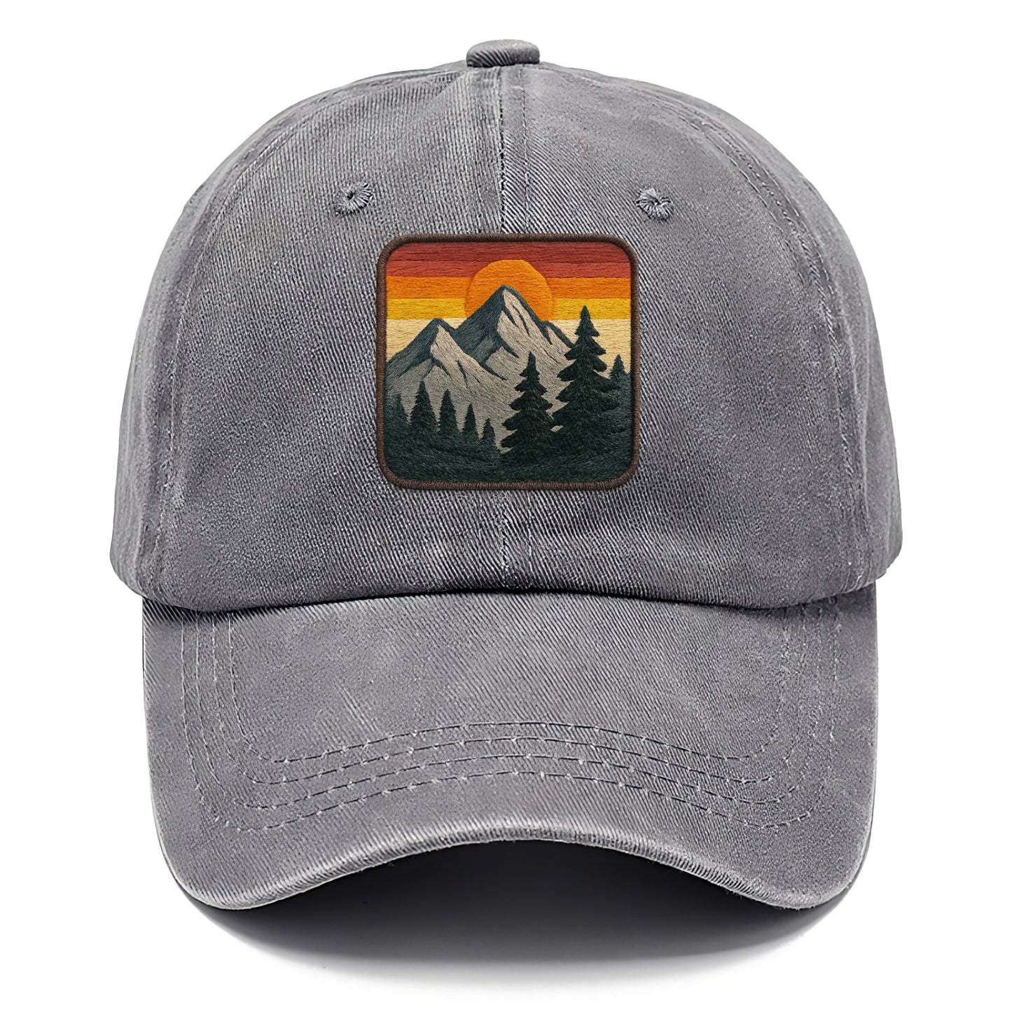 mountain sunset hues Hat