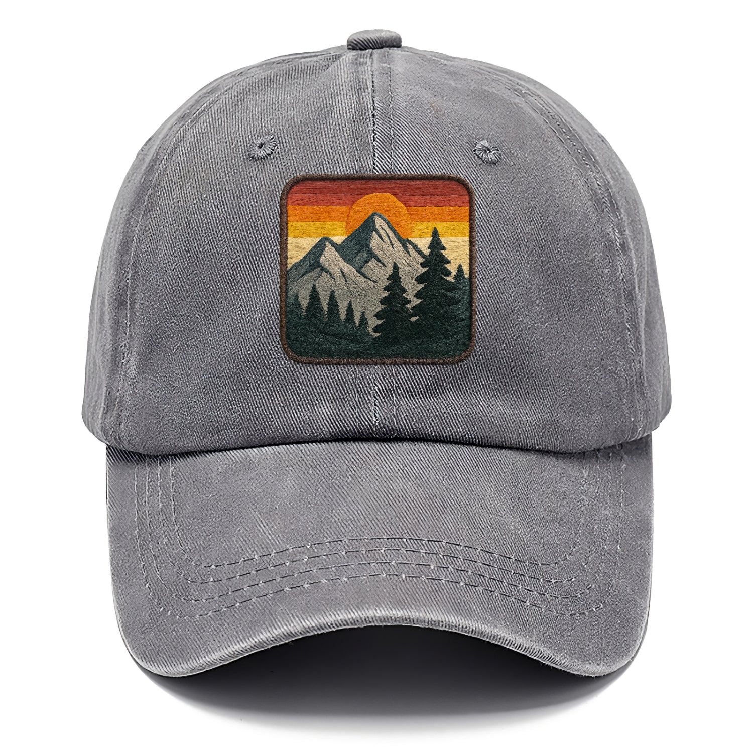 mountain sunset hues Hat