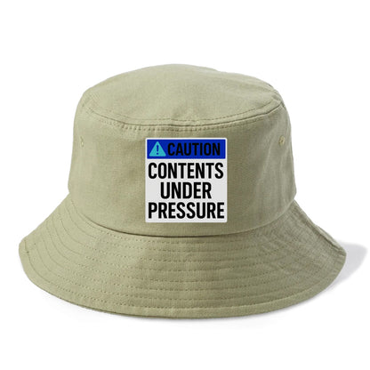 contents under pressure Hat