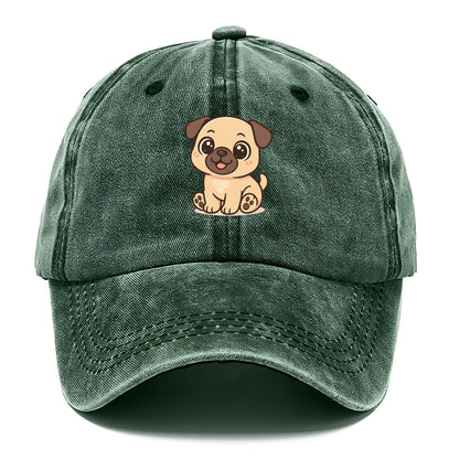 charming-pug-wrinkled-wonder Hat