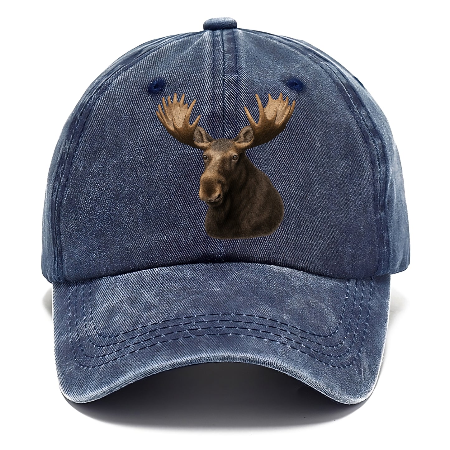 moose portrait design Hat