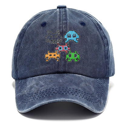pixelated invasion retro collection Hat