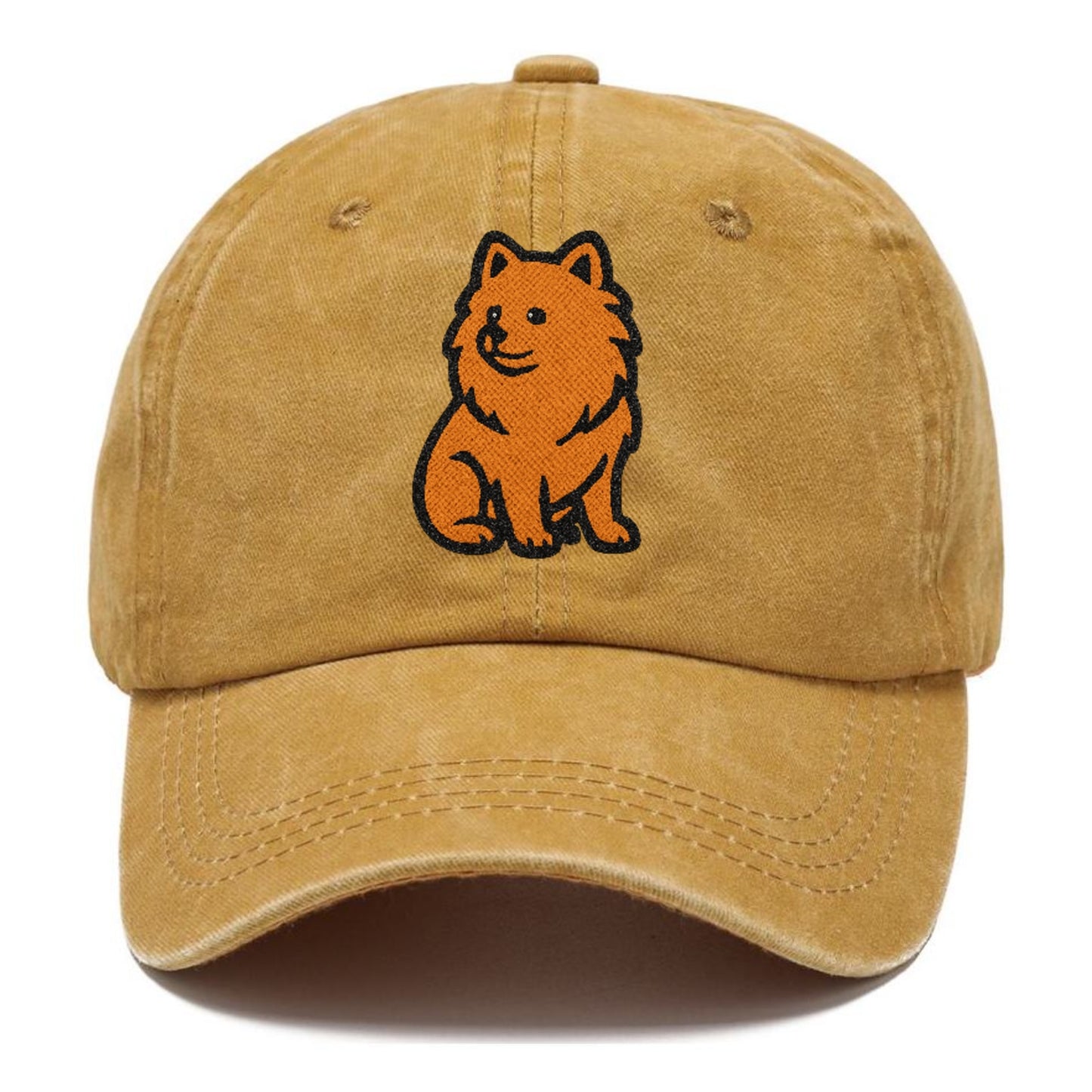 pomeranian-orange-fluffy-charm Hat