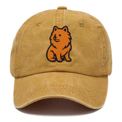 pomeranian-orange-fluffy-charm Hat