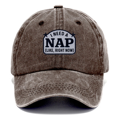 i need a nap like right now Hat