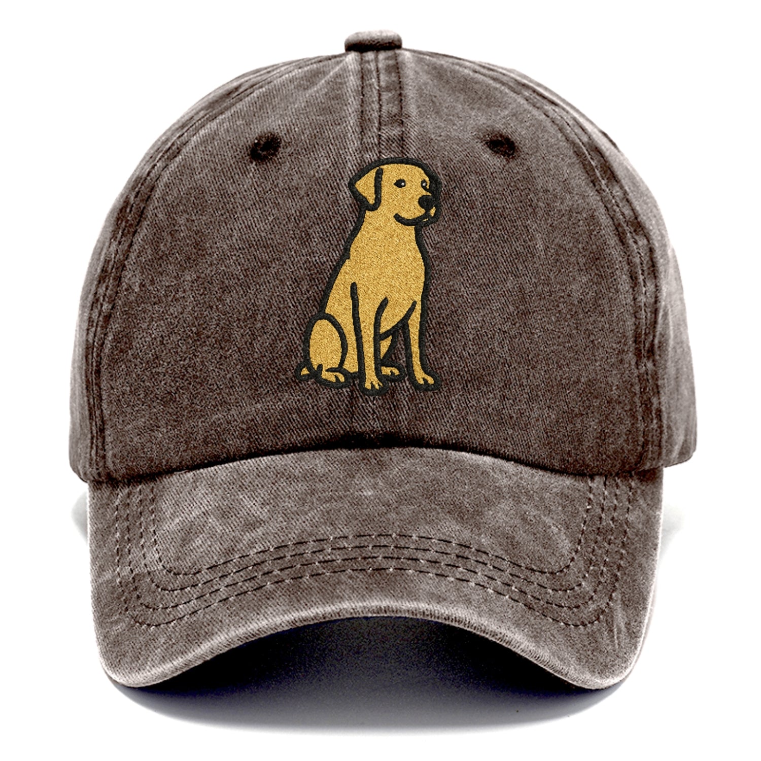 yellow-labrador-loyal-companion Hat