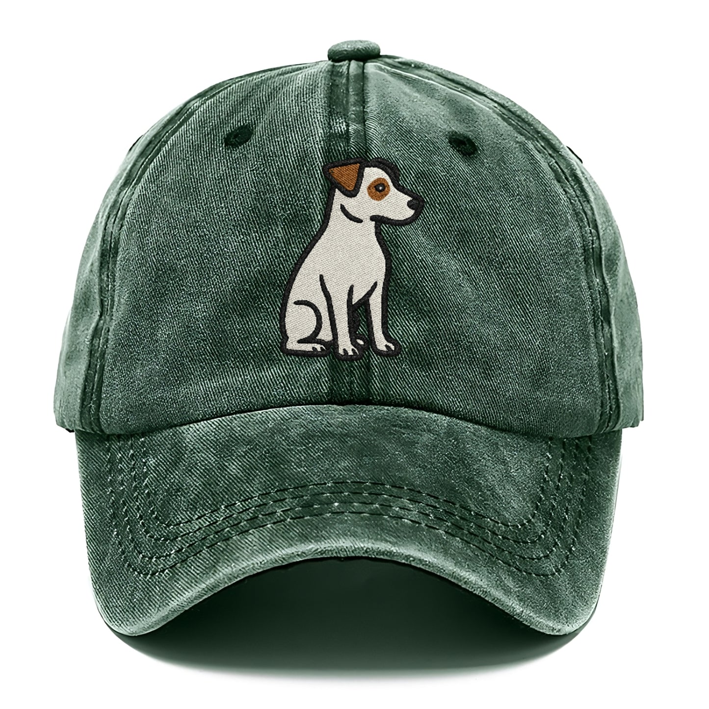 jack-russell-terrier-white-with-brown-patches-playful-spirit Hat