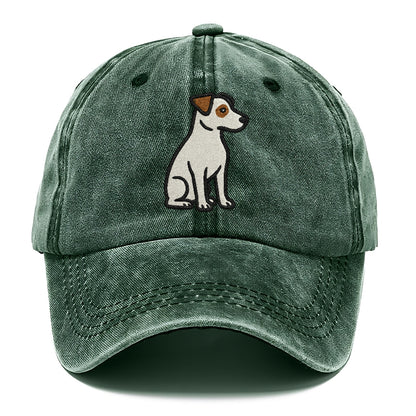 jack-russell-terrier-white-with-brown-patches-playful-spirit Hat