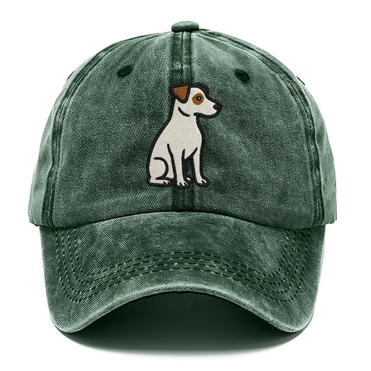 jack-russell-terrier-white-with-brown-patches-playful-spirit Hat