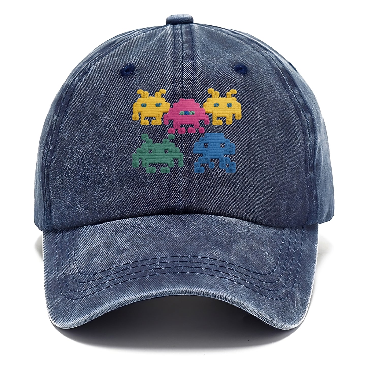 yarn pixel invasion collection Hat