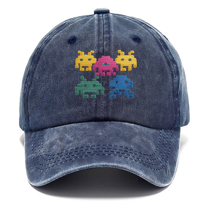 yarn pixel invasion collection Hat