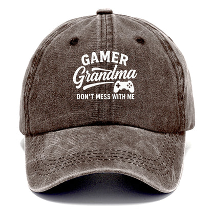 gamer grandma fierce player hat Hat