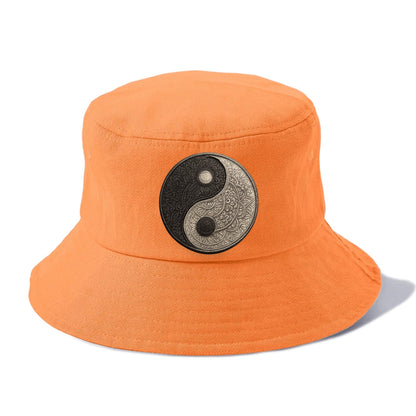 mandala yin yang pattern Hat