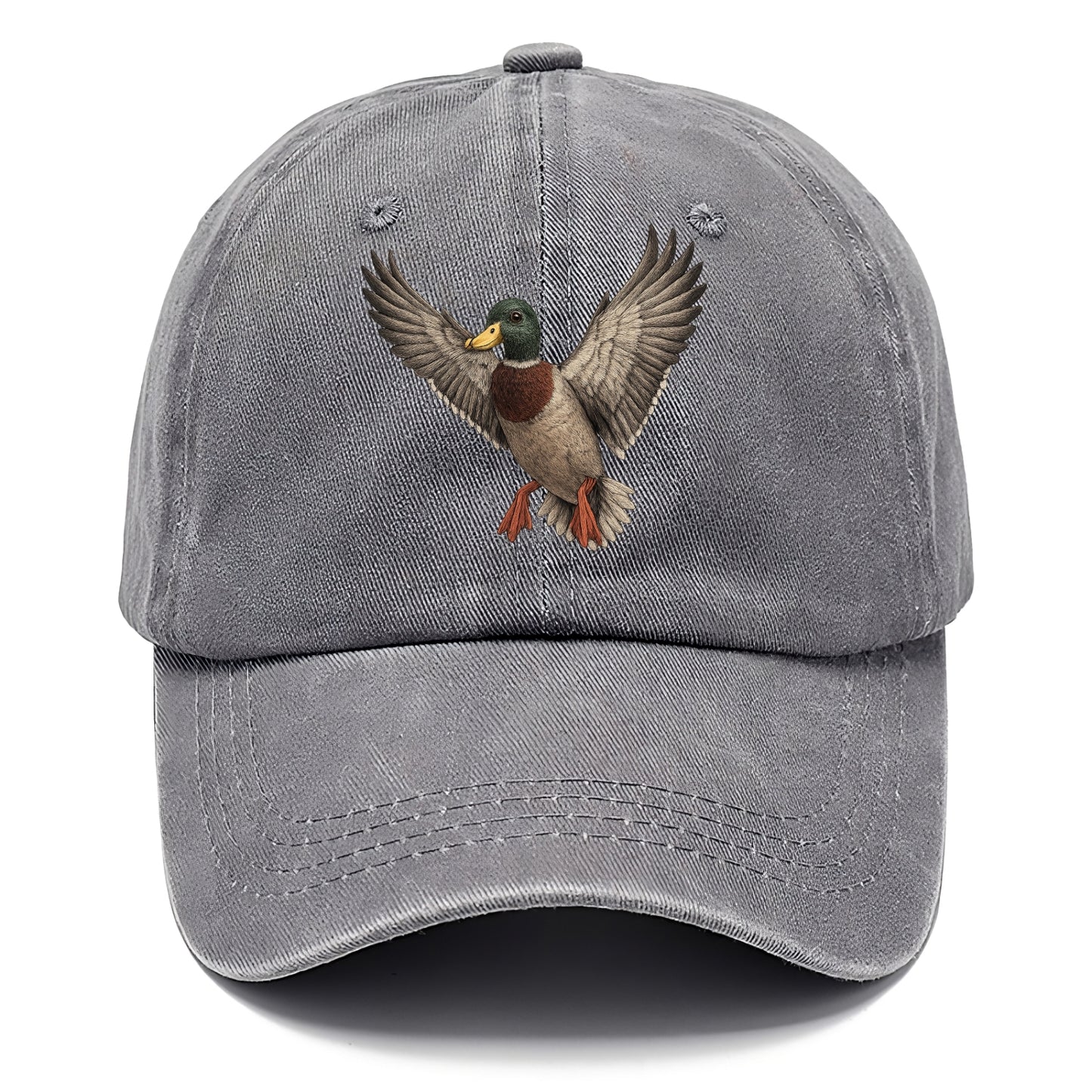 mallard in flight Hat