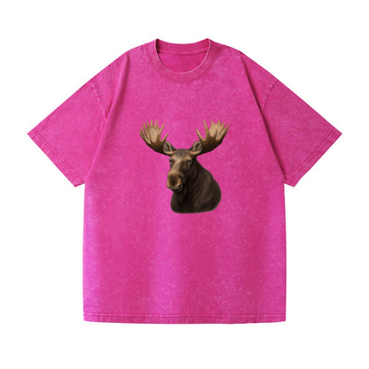 moose portrait design Hat