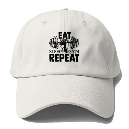 Eat Sleep Gym Repeat Hat