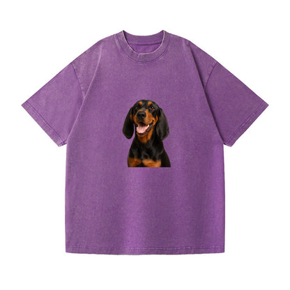 black & tan coonhound: noble trailblazer Hat