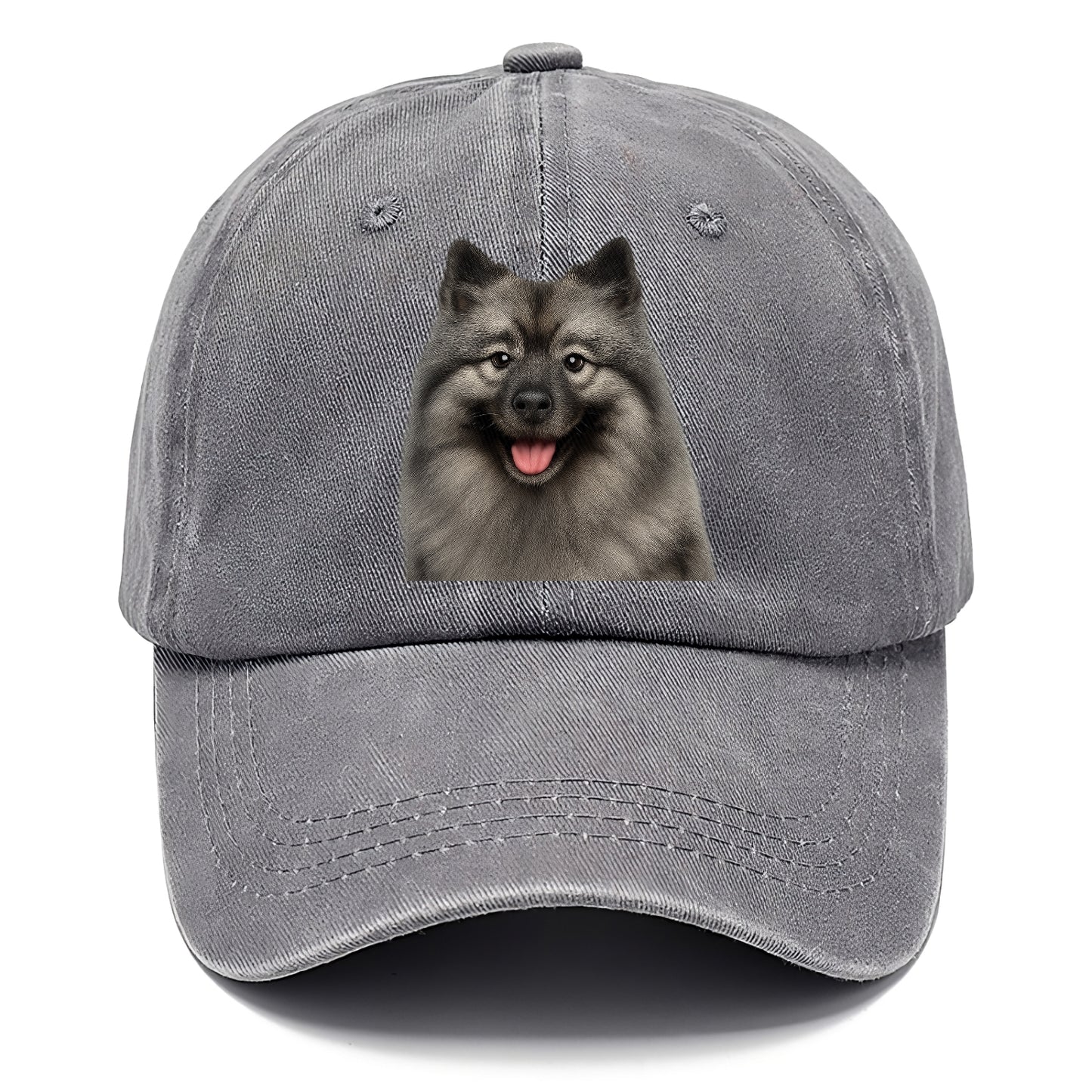 keeshond: silver fox, golden heart Hat
