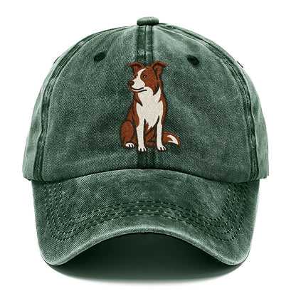border-collie-red-white-loyal-spirit Hat