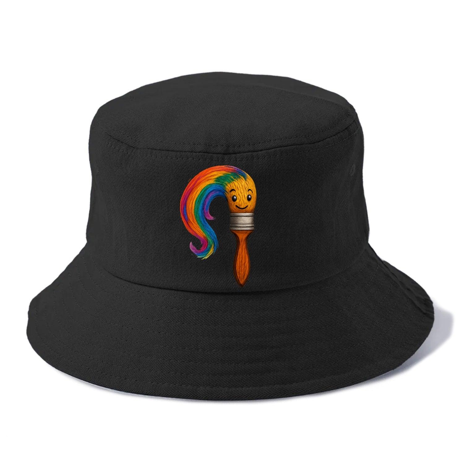 rainbow brushstrokes Hat