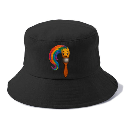 rainbow brushstrokes Hat