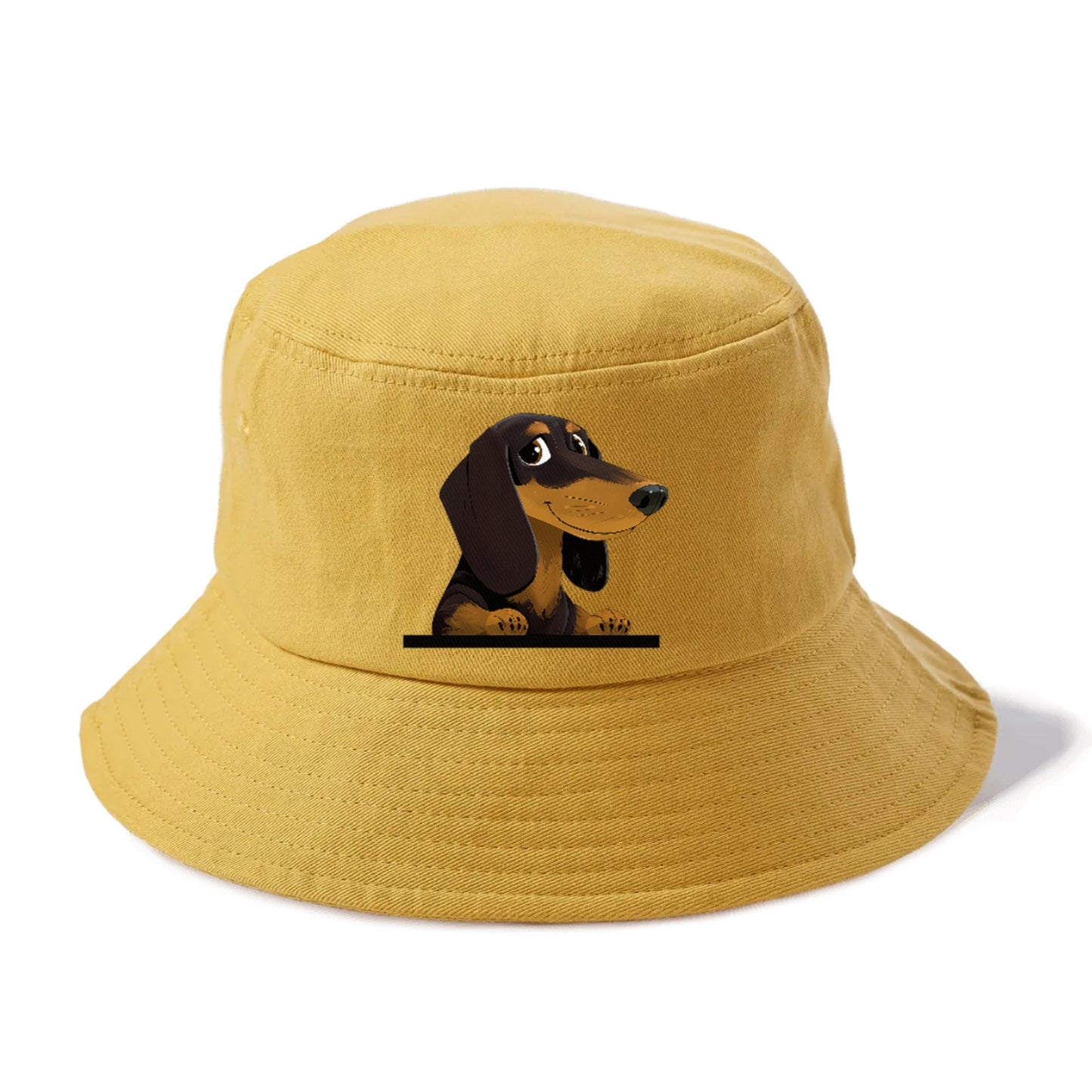 retro-dachshund-playful-spirit Hat